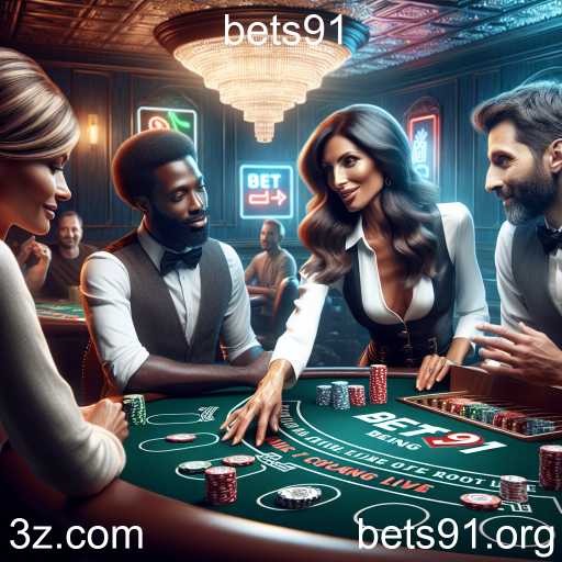 Descubra a Emoção do Cassino Ao Vivo no Bets91